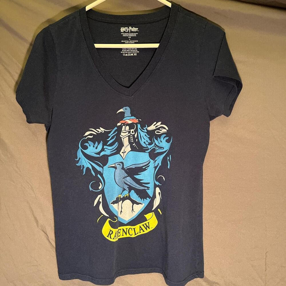 Harry-potter Women's Navy and Black T-shirt
